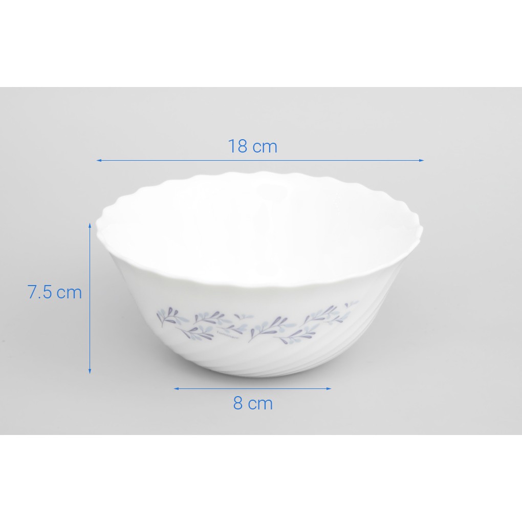 Tô thủy tinh trắng 18 cm Luminarc