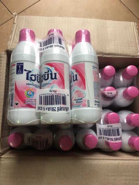 NƯỚC TẨY QUẦN ÁO MÀU HYGIENE 250ml
