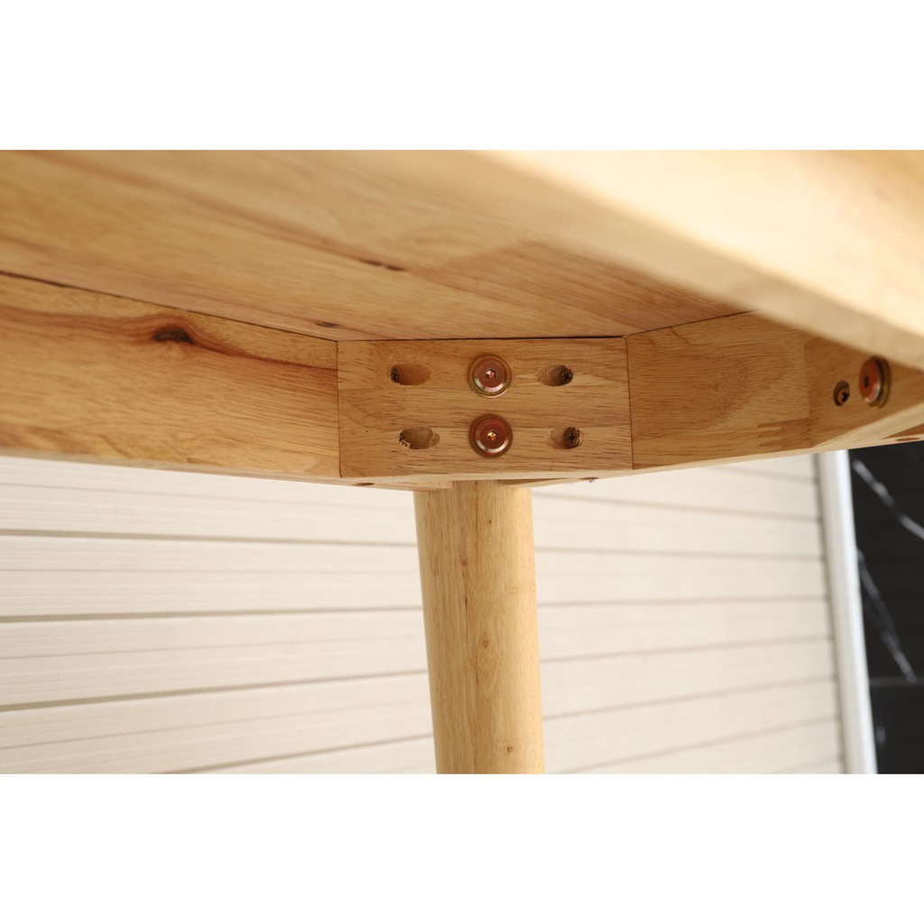 LONG TABLE-bàn làm việc gỗ cao su 100% lắp ráp tiện lợi nhiều màu - MW FURNITURE