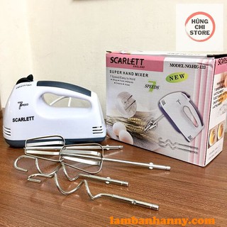 "máy đánh trứng cầm tay 7 cấp tốc độ scarlett