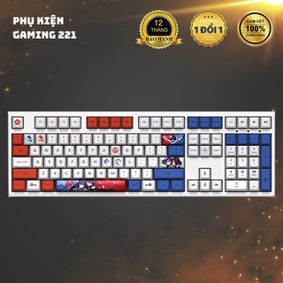 Bàn phím cơ AKKO 3108 Honkai Impact 3rd – Seele Vollerei - Hàng Chính Hãng