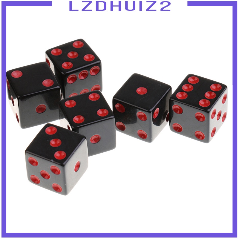 Set 10 Xúc Xắc Sáu Mặt D6 Màu Vàng Cho Tiệc Rpg Mtg | BigBuy360 - bigbuy360.vn