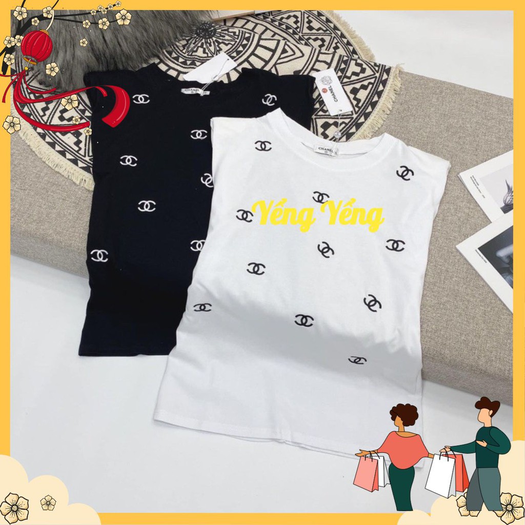 ANU328 - ÁO SÁT NÁCH NỮ COTTON NHIỀU CHANEO