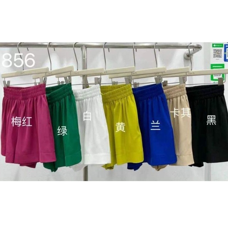 Quần sooc trơn cạp chun hàng QCL1