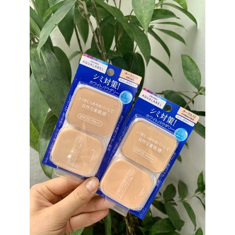 Lõi Phấn Phủ Dạng Nén Shiseido Aqualabel 11.5g