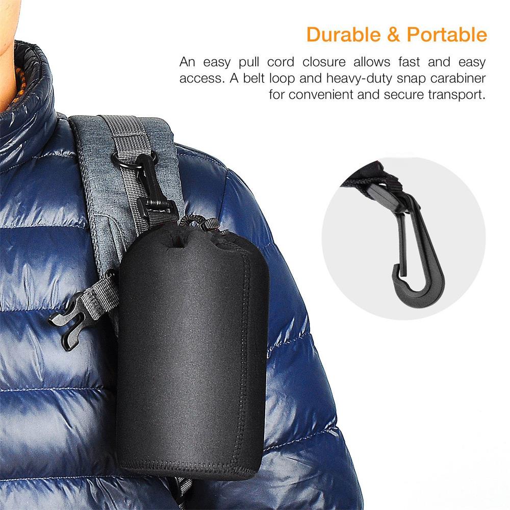Túi Dây Rút Chống Thấm Nước Đựng Máy Ảnh Canon Nikon Dslr Size S M L Xl