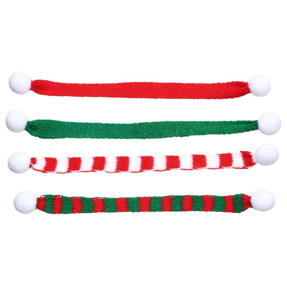 CONOPERY Khăn Choàng Cổ Hóa Trang Hình Chai Rượu Mini Họa Tiết Kẻ Sọc