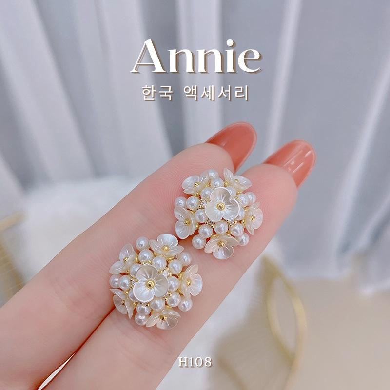 Bông tai hoa cầu vòng thời trang nữ tính phong cách hiện đại thanh lịch Annie H108