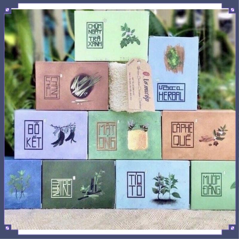 [TẶNG TÚI LƯỚI] Xà Bông Tắm HTX Sinh Dược Thiên Nhiên 100g | BigBuy360 - bigbuy360.vn