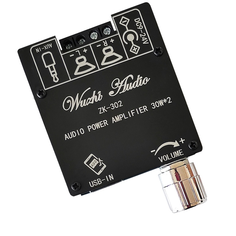 Bảng Mạch Khuếch Đại Âm Thanh zzz ZK-302 2.0CH 30W + 30W Chất Lượng Cao