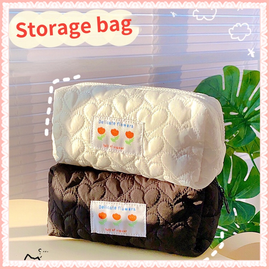 Túi mỹ phẩm dễ thương xách tay túi đựng sản phẩm chăm sóc da du lịch dung tích lớn