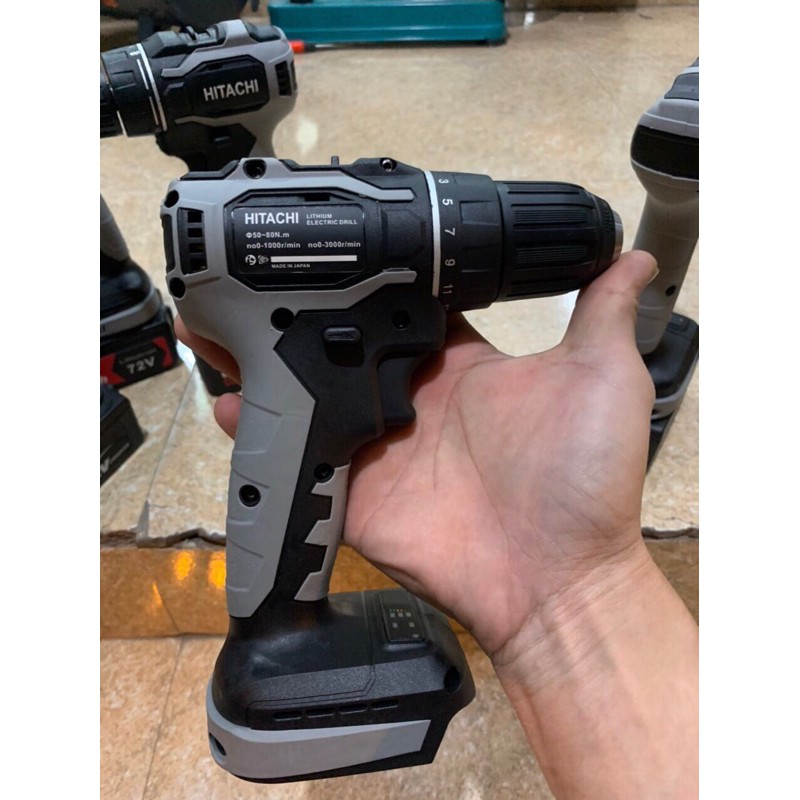 Thân máy không chổi than đầu kẹp 10mm HiTACHiii ( không kèm pin) | BigBuy360 - bigbuy360.vn