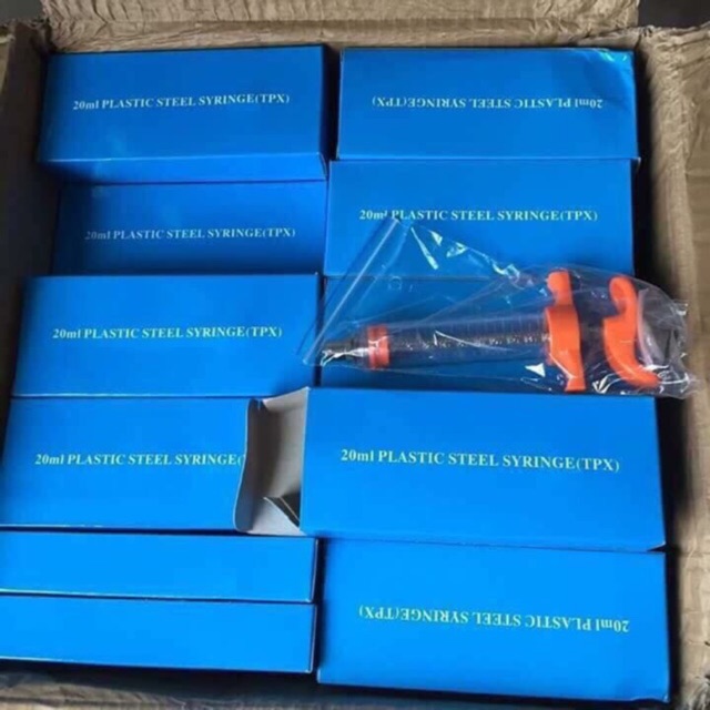 Xilanh Tiêm Vật Nuôi MEKA PLASTIC 20ml - XiLanh Dùng Trong Thú Y