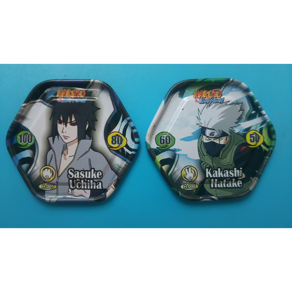 Thẻ sắt Toonies Naruto