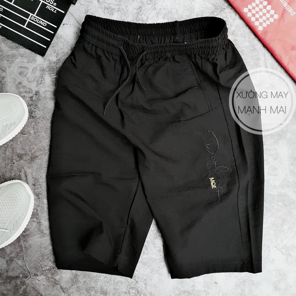 Quần ngố nam 3 túi chất vải đũi xước phong cách Hàn Quốc_QN006 | BigBuy360 - bigbuy360.vn