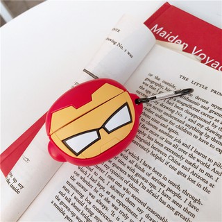 Case Airpods Pro - Ốp Airpods Pro - Iron man