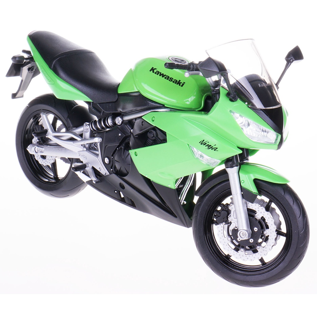 MÔ HÌNH XE MOTO SIÊU XE KAWASAKI NINJA 650R | WELLY tỷ lệ 1:10
