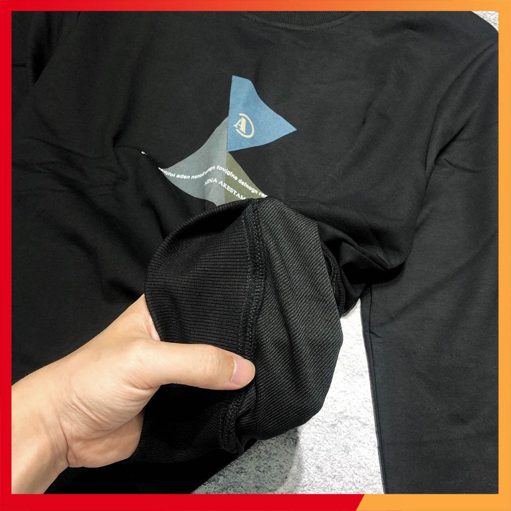 Áo thun nỉ sweater dài tay nam cao cấp cotton ANSW42 | BigBuy360 - bigbuy360.vn