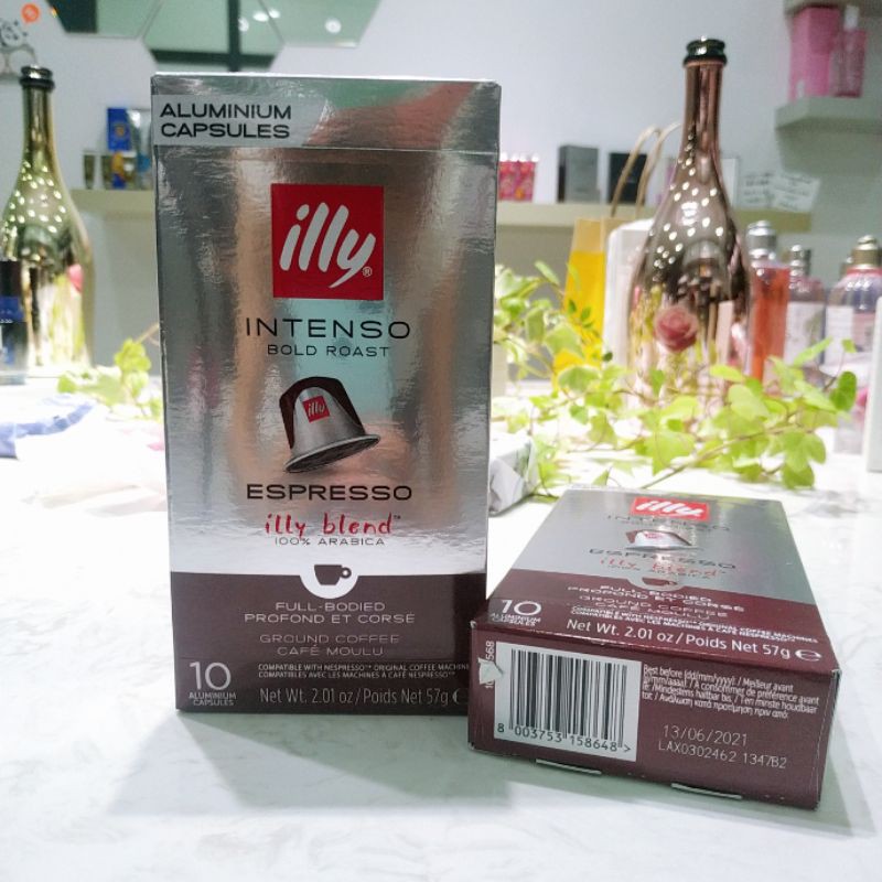 Cafe illy coffee dạng viên nén (có dùng cho máy nespresso)