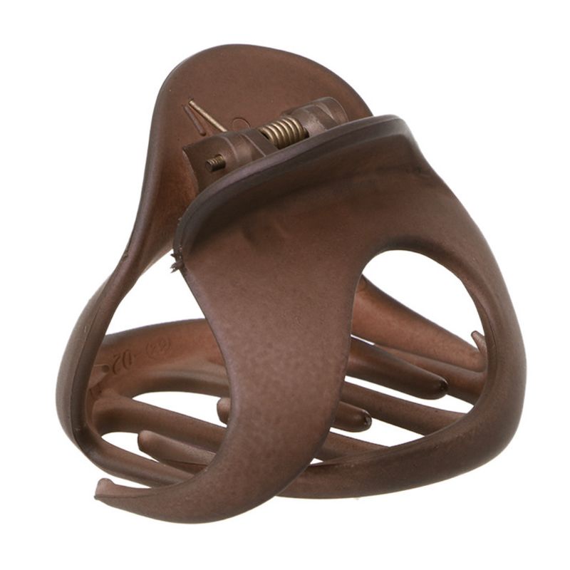 Kẹp Tóc Càng Cua Bằng Acrylic Màu Trơn Thời Trang Cho Nữ YOUYO