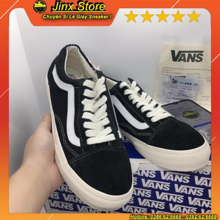 [Hot Trend] 🔥Giày thể thao 🔥van đen kẻ tráng nhung ni🔥 cao cấp - Jinx Store | BigBuy360 - bigbuy360.vn