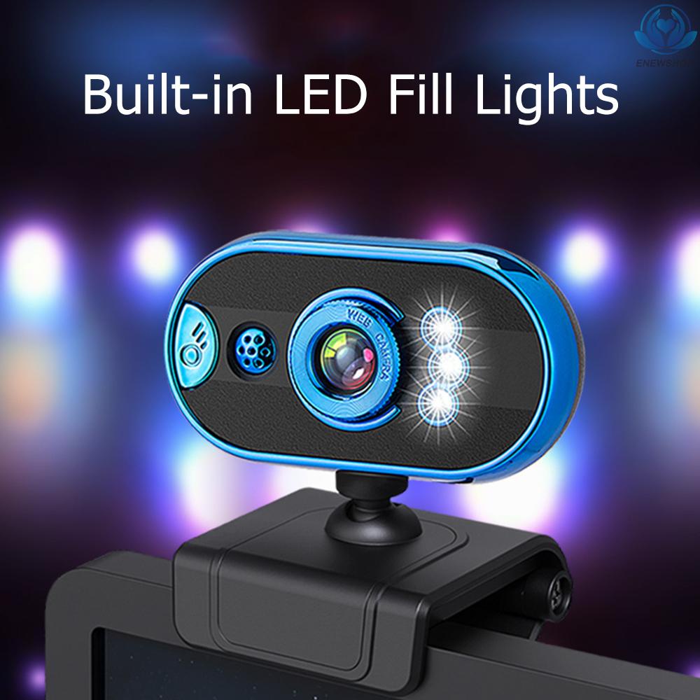 Webcam Usb 480p Tích Hợp Micro Có Đèn Led Hỗ Trợ Phát Trực Tuyến Cho Máy Tính | BigBuy360 - bigbuy360.vn