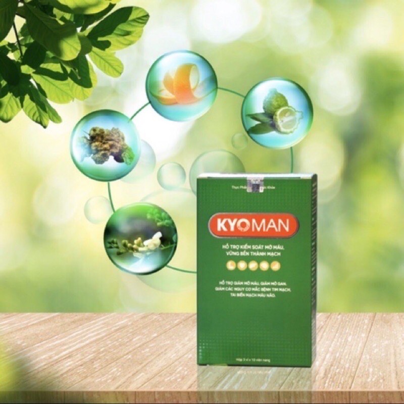 KYOMAN- Thảo dược cho người mỡ máu cao,gan nhiễm mỡ... | BigBuy360 - bigbuy360.vn