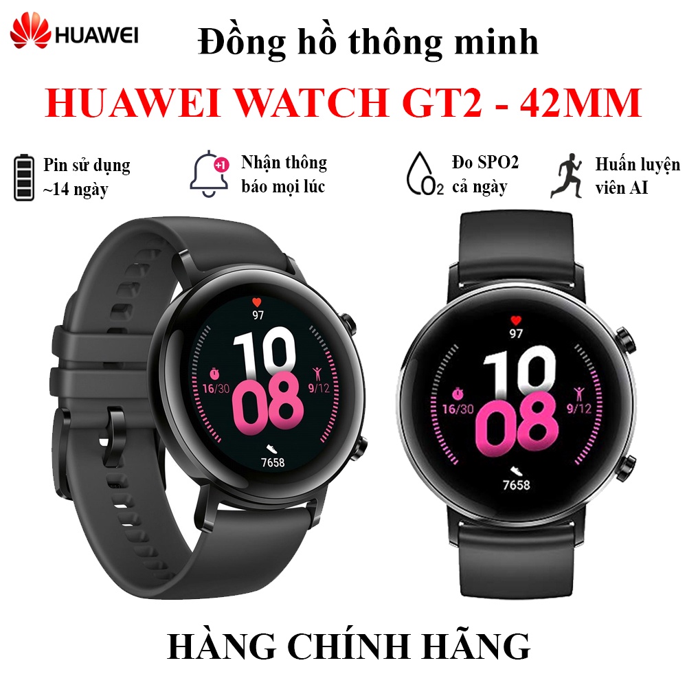 Đồng hồ thông minh HuaWei Watch GT2 42mm ( Dây Silicon )