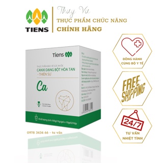 Canxi dạng bột hòa tan dành cho người lớn canxi Tiens Thiên Sư 1 hộp 10 gói