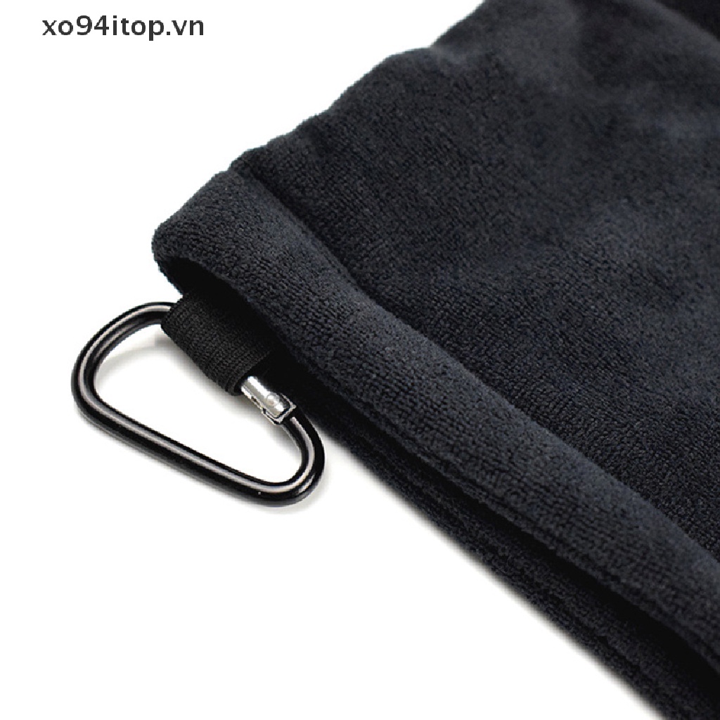 Xoitop Khăn Lau Gậy Đánh Golf Thấm Hút Nước Tốt Kèm Móc Tiện Dụng