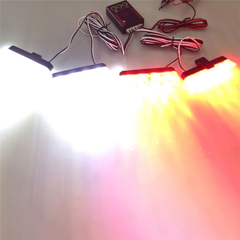 Đèn Nhấp Nháy 16 Bóng Led Cho Xe Hơi