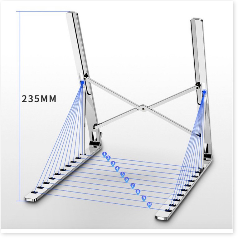 Đế giữ laptop đa năng chống gù lưng V1 - Bàn kê laptop