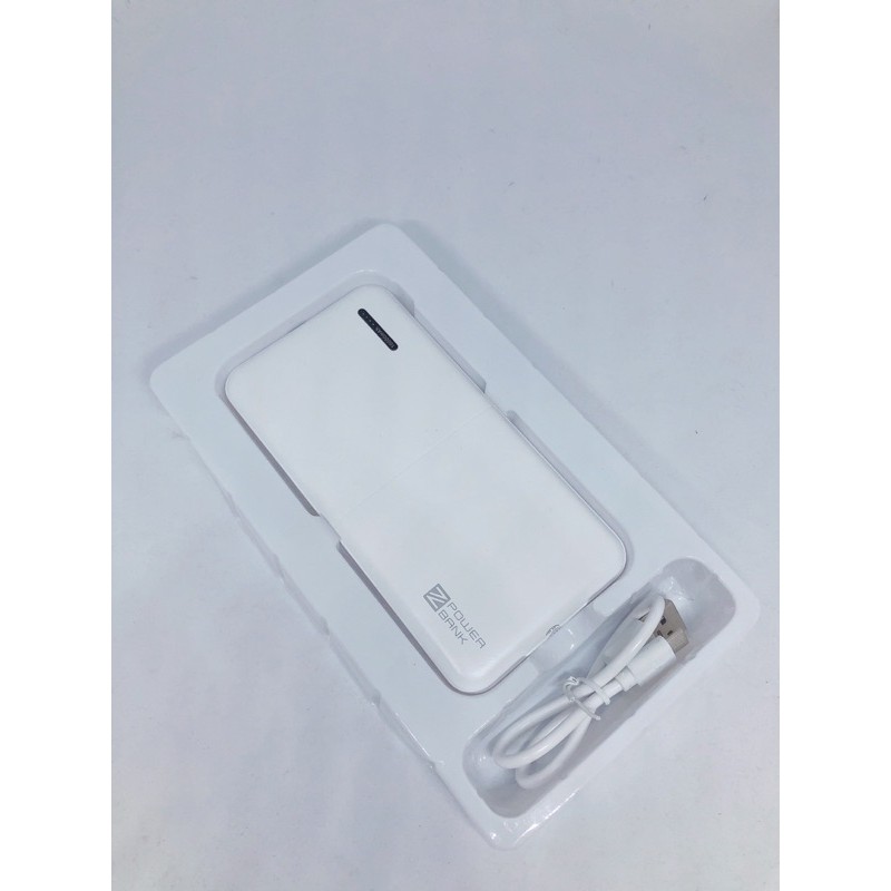 [Siêu Sale] Combo Sạc Dự Phòng 10000 mAh Chính Hãng ZuZG kèm Cáp Iphone 1.9m (tặng thêm cáp 25cm)