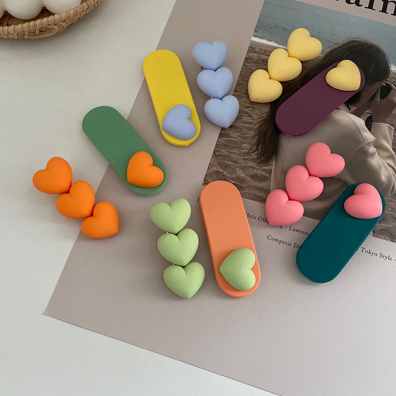Korean colorful children's fashion hairpin
