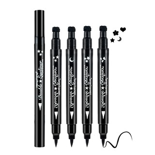 Bút kẻ mắt HENGFANG dạng lỏng 2 trong 1 không thấm nước lâu trôi 2.5g