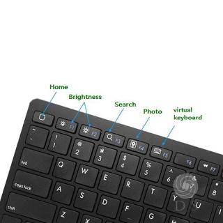 Bàn phím Bluetooth 3.0 cho iMac iPad Android Phone Tablet PC UK