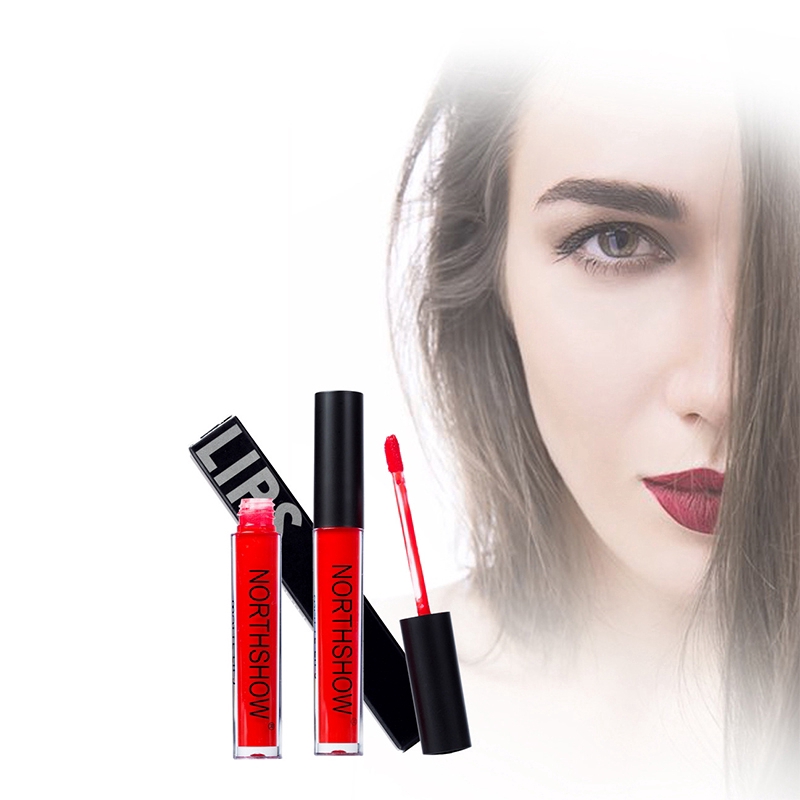 [Hàng mới về] Son kem lì kháng nước không dính vào cốc và bền màu NORTHSHOW