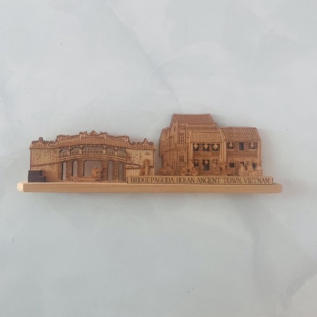 Mô hình gỗ 2D conomi danh lam thắng cảnh