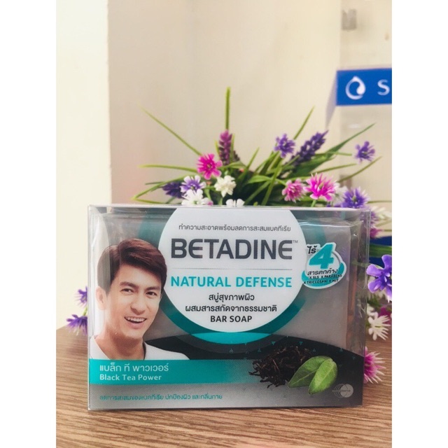 ✅ (CHÍNH HÃNG) XÀ PHÒNG KHÁNG KHUẨN -BETADINE NATURAL DEFENSE 110g | BigBuy360 - bigbuy360.vn