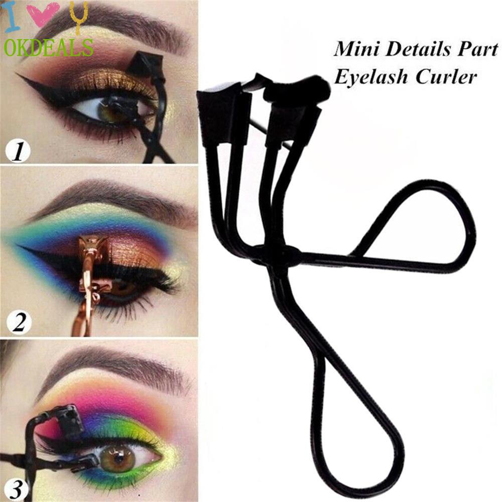 Nhíp Uốn Mi Mini Bằng Thép Không Gỉ Nhiều Màu Sắc