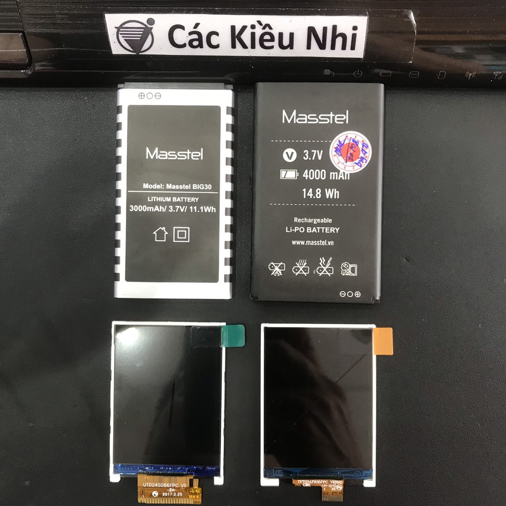 Masstel BIG 30 | BIG 40 | Pin | Màn hình LCD