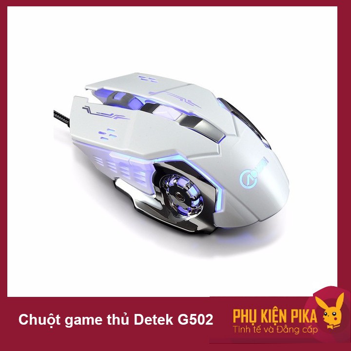 【Chuột máy tính】[Có video] Chuột game thủ Detek G502 Q5 có đèn led