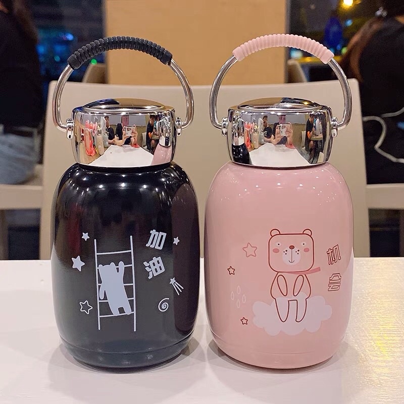 Order - Bình giữ nhiệt cute 230ml ( inox 304)