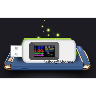 Đo dòng điện, điện áp, dung lượng pin, test củ cáp sạc KEWEISI KWS-MX18, MX17, V21, KCX-017, Charge Doctor