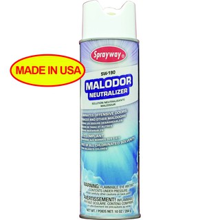 Chai xịt khử mùi hương quế CAO CẤP Sprayway #190 Malodor Neutral Air Fresh