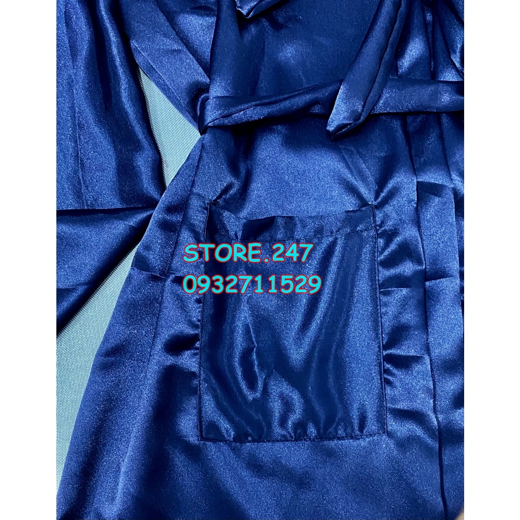 ÁO CHOÀNG NAM, ÁO CHOÀNG NGỦ PHI LỤA DƯỚI 80KG