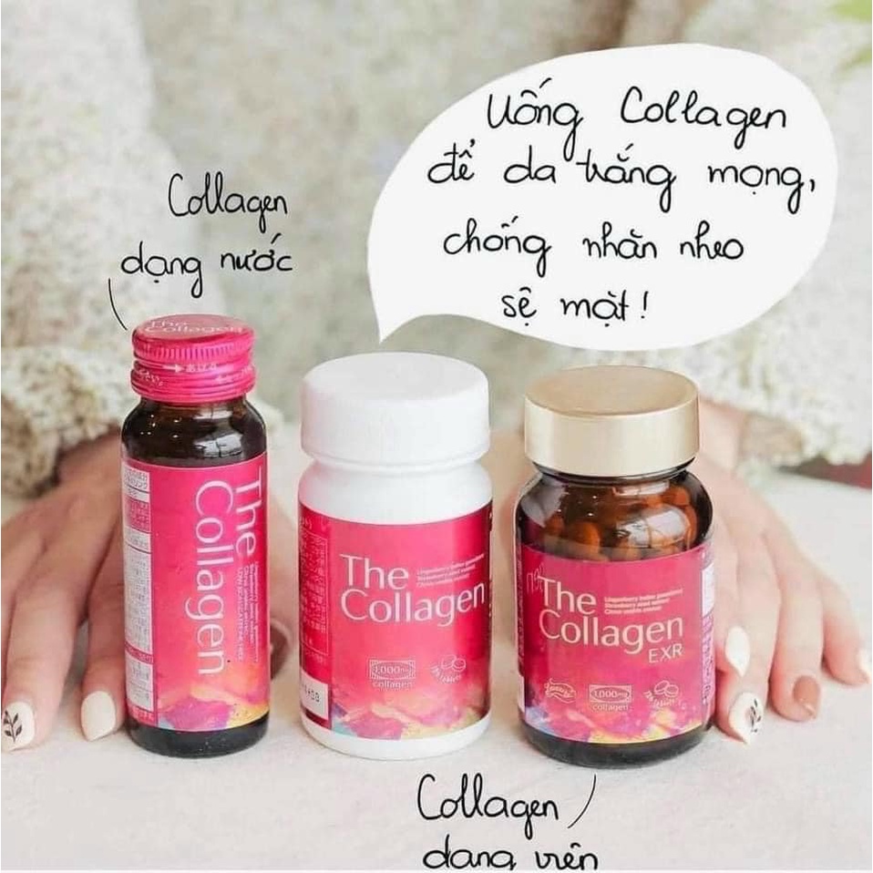 Viên uống Shiseido the collagen exr 126 viên Nhật bản