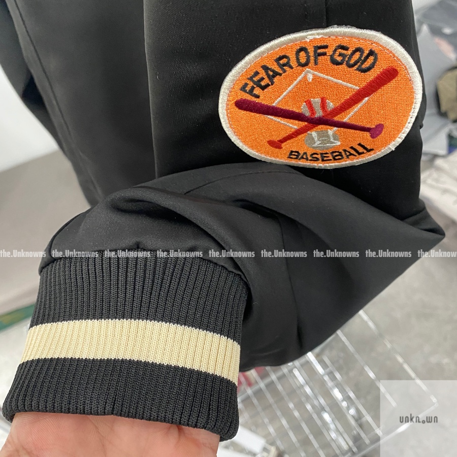 👑👑 - Áo Khoác Bomber FEAR OF GOD Satin MANUEL, Áo jacket FOG Satin cao cấp full túi tag