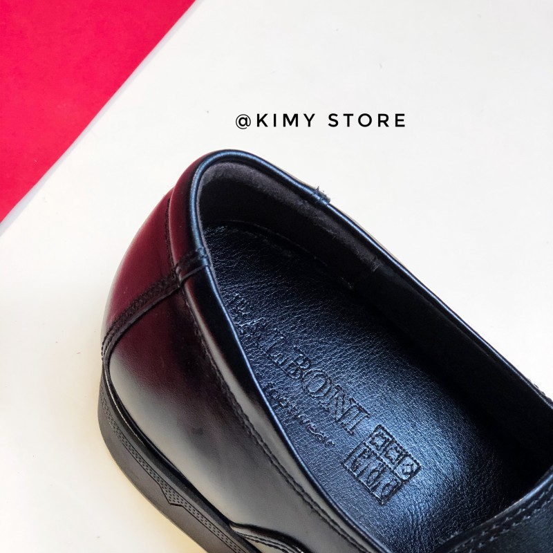 Giày lười nam độn đế da bò xuất khẩu cao cấp, giày tăng chiều cao 5cm cho nam da thật - Kimy Store | BigBuy360 - bigbuy360.vn