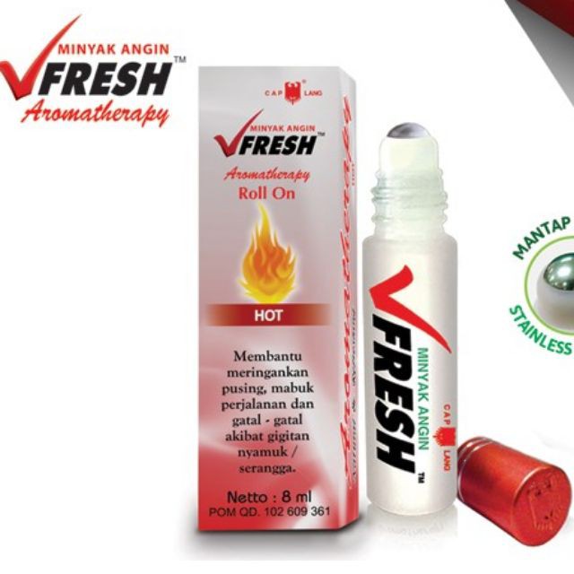 Dầu Lăn Thảo Dược VFRESH 5 hương - 4ml Indonexia | BigBuy360 - bigbuy360.vn